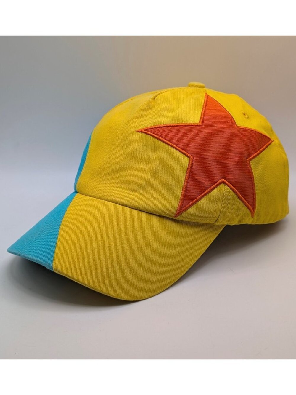 Disney Parks Pixar Luxo Ball Hat Snapback Cap Yellow Blue Star Walt World WDW